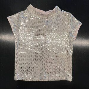 Girl's Zara Sequin Top - New Unworn, No Tags
